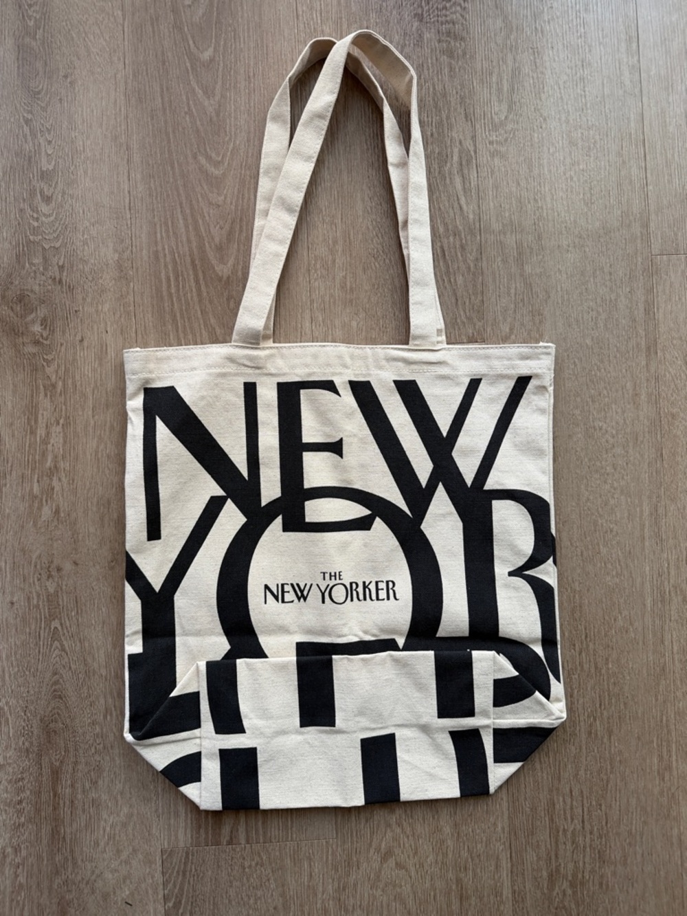 The New Yorker Canvas Tote Bag - Picture 2 of 3